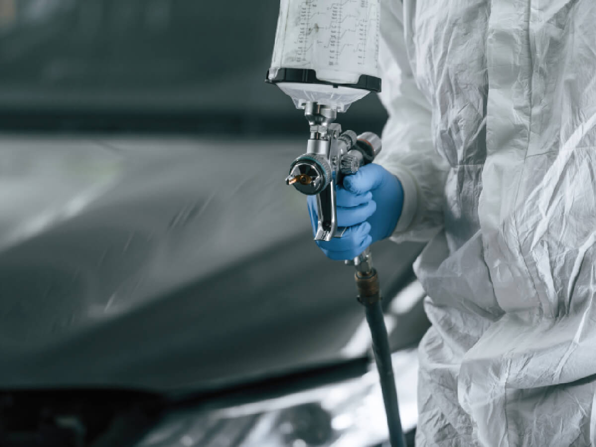 Auto body paint and refinishing at Al Serra Body Shop