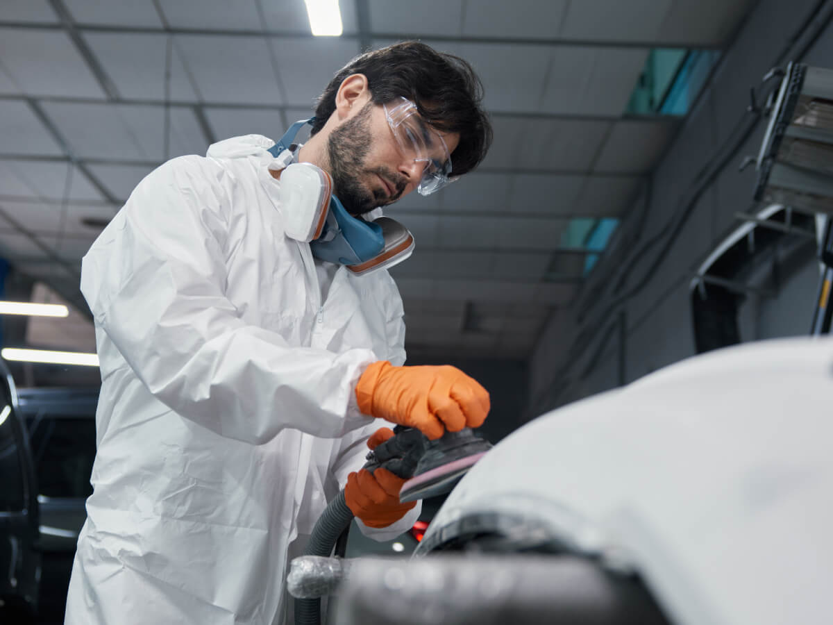 Auto body repair at Al Serra Body Shop